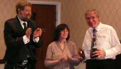 Phil with Bournes Trophy