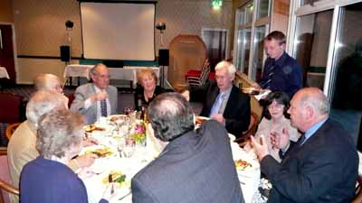 Members and Guests at the Oscars Meal