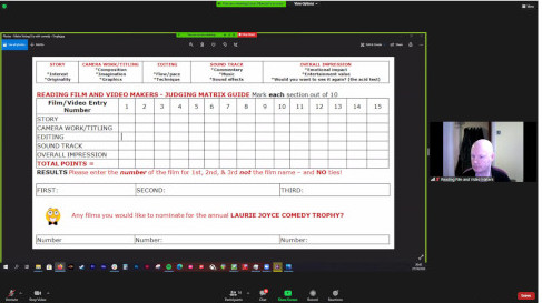 Scoresheet display after each screening. Scoresheet display after each screening.
