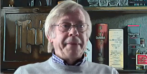 Jim at the zoom meeting Jim at the zoom meeting