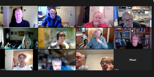 Members at the meeting Members at the meeting