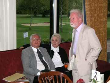 Members and guest before the meal