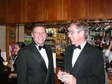 A pair of double winning members