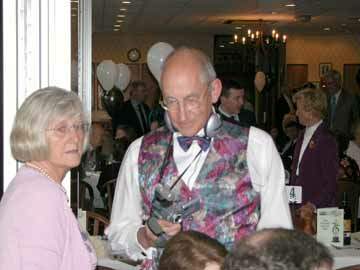 A member to video scenes of the event